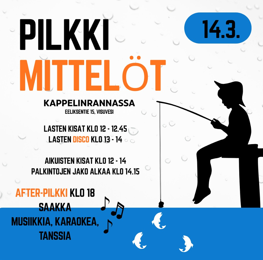Pilkkimittelöt, tervetuloa!