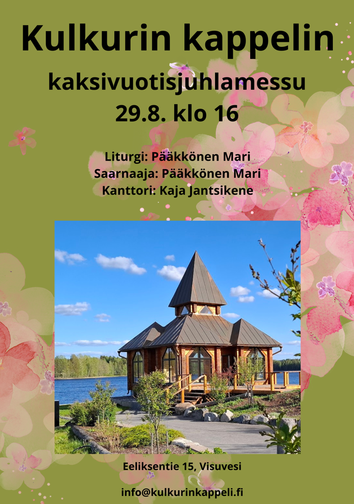 Kaksivuotisjuhlamessu 29.8.2026