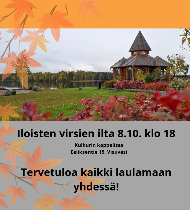Iloisten virsien ilta 8.10.2026