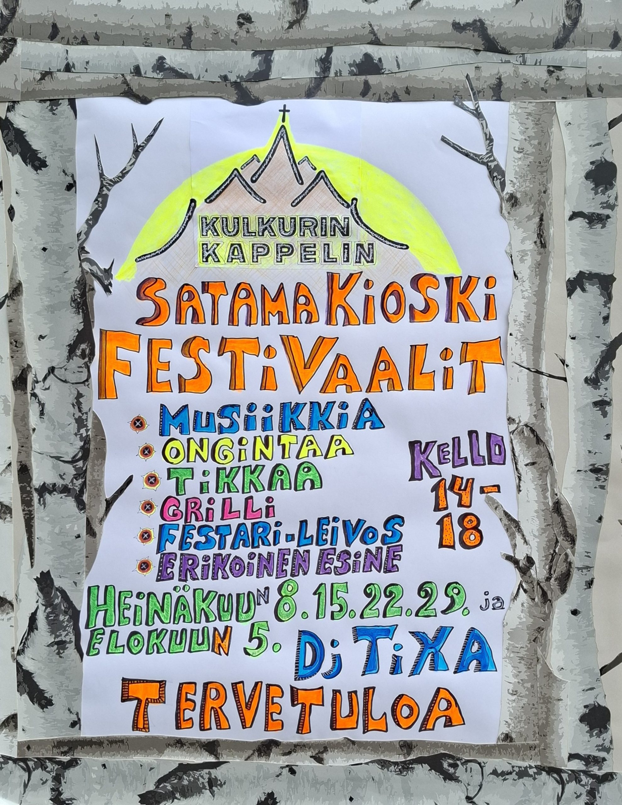 Kioskifestivaalit keskiviikkoisin
