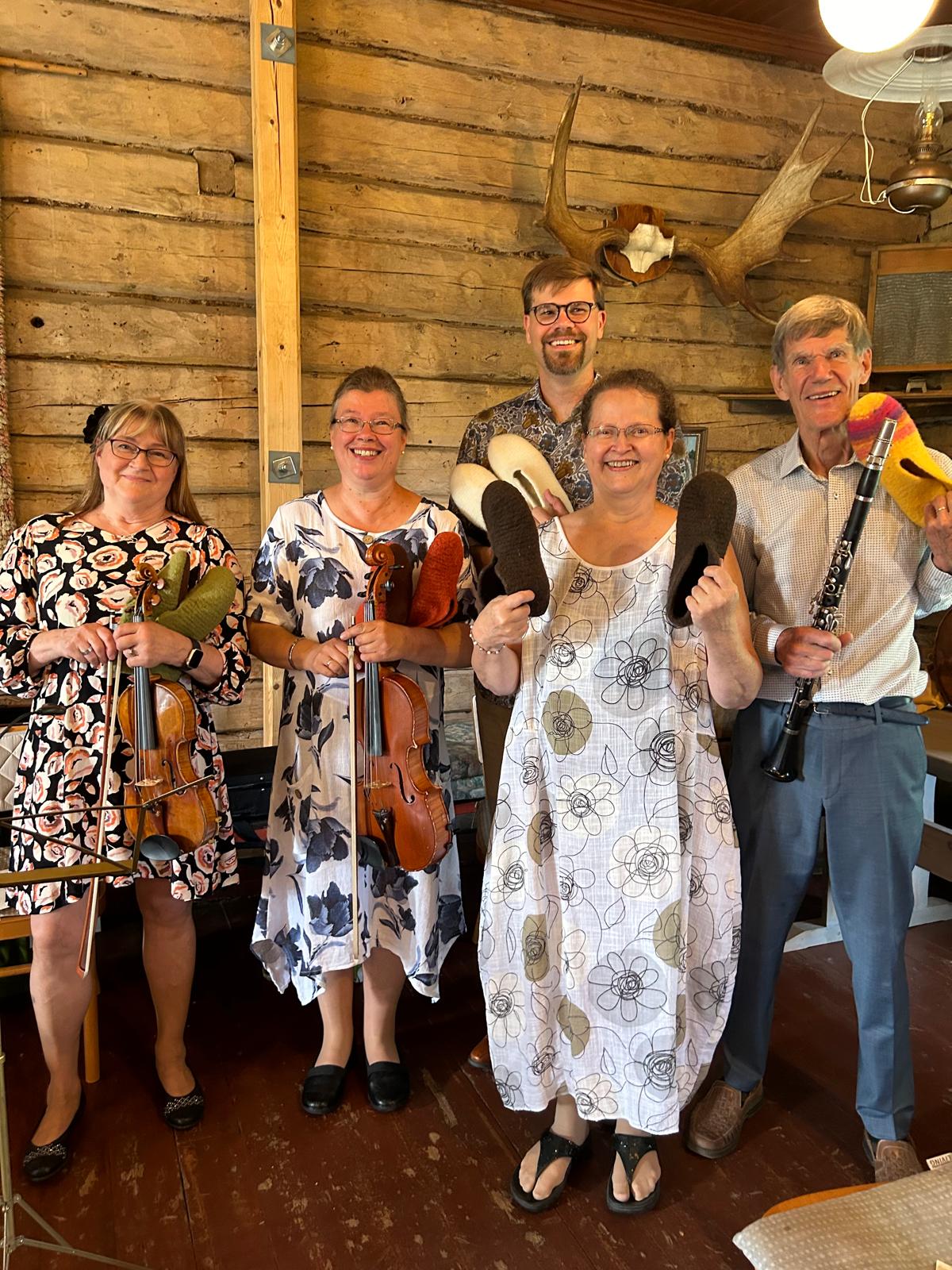 Kamarimusiikkia kuultavana Kulkurin kappelilla 3.7.
